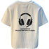 Premium Men's White Printed T-Shirt – High-End Loose Fit Short Sleeve Top